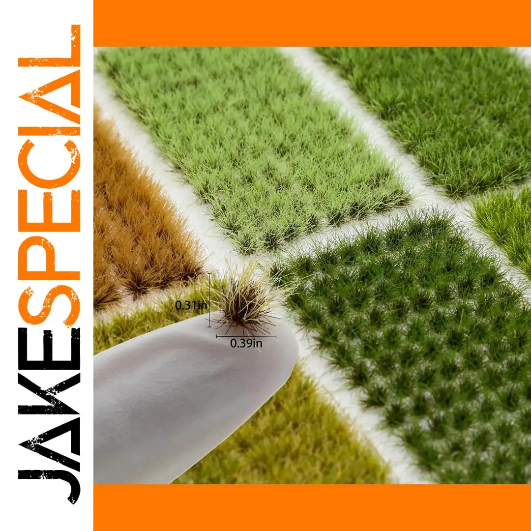 Static Grass Tufts for 1:160 Scale Dioramas 1 Static Grass Tufts for 1:160 Scale Dioramas