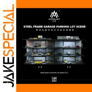 1/64 Steel Frame Parking Scene Model