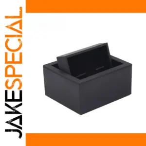 High-End Clamshell Cufflink Storage Box