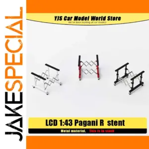 1:43 Diecast Pagani R Stand in Multiple Colors