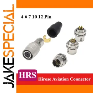 Industrial Hirose HR10A-7P-6S Connector Kit