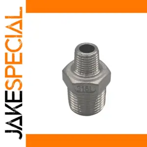316L Stainless Steel Reducing Nipple 1/4" to 2"