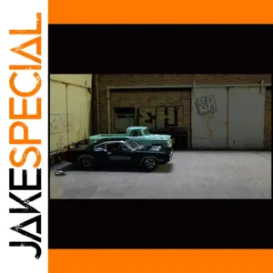 Urban Car Scene Miniature Model for Collectors