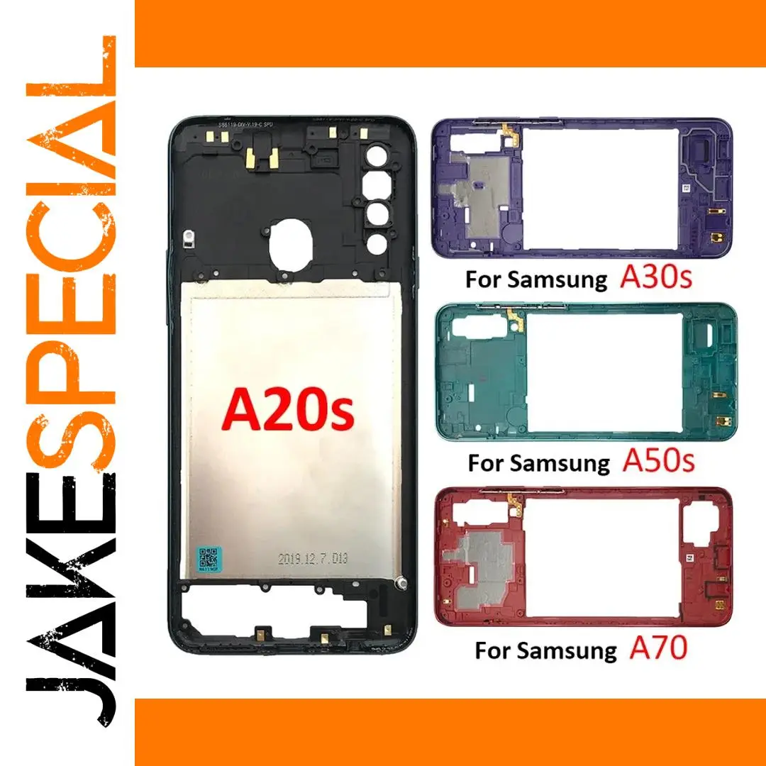 Samsung A20S/A30S/A50S/A70 Middle Frame in Colors 1 Samsung A20S/A30S/A50S/A70 Middle Frame in Colors