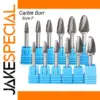High-Performance Tungsten Carbide Rotary Burr Set