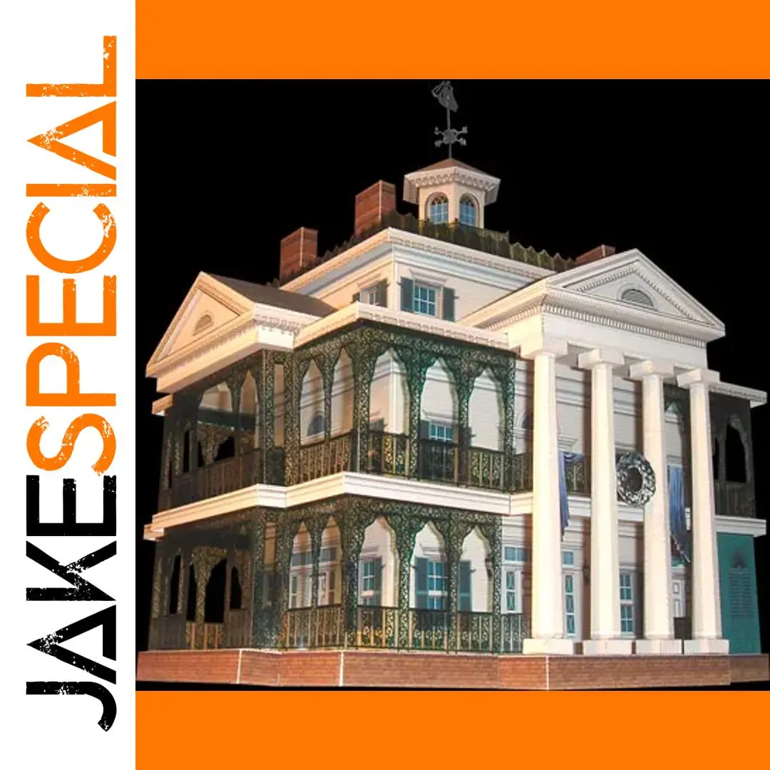 Haunted House Paper Model Kit 1 Haunted House Paper Model Kit