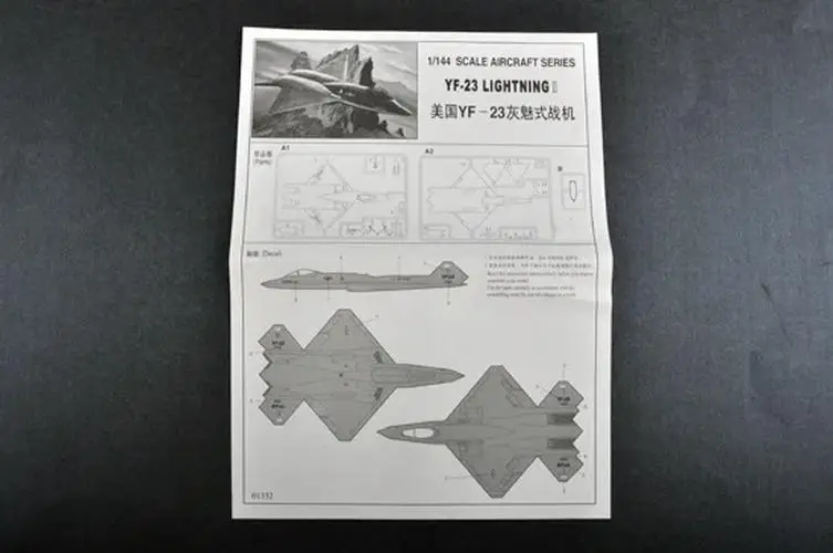 1:144 YF-23 Stealth Fighter Model 3 1:144 YF-23 Stealth Fighter Model - Image 3