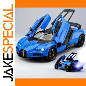 Blue 1:24 Scale Miniature Sports Car Model
