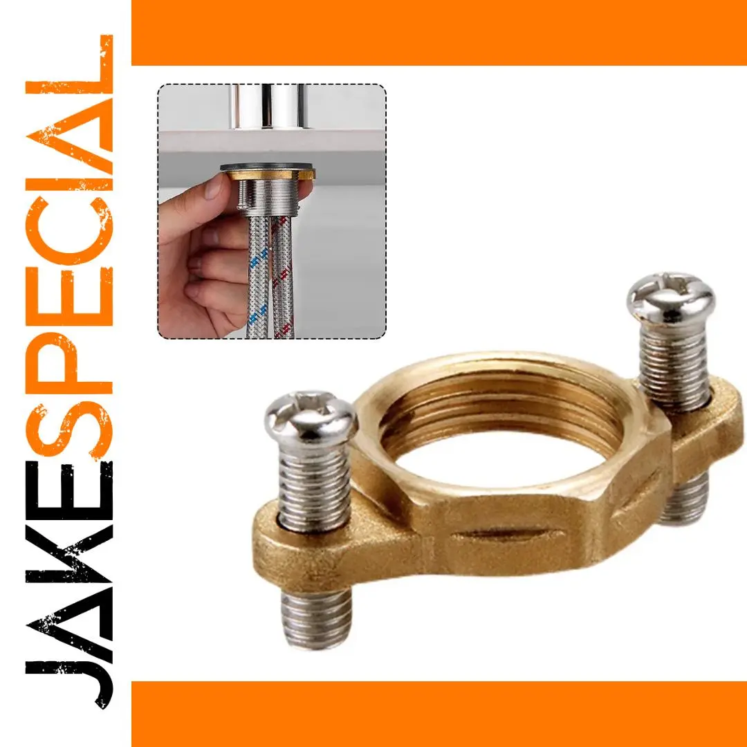 Brass Faucet Fixing Kit for Standard 2cm Connections 1 Brass Faucet Fixing Kit for Standard 2cm Connections