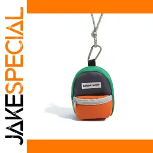 Vibrant Mini Backpack Keychain by Stmanya