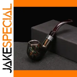 Handmade Ebony Tobacco Pipe CF5513