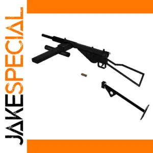 WWII Sten Submachine Paper Model Kit