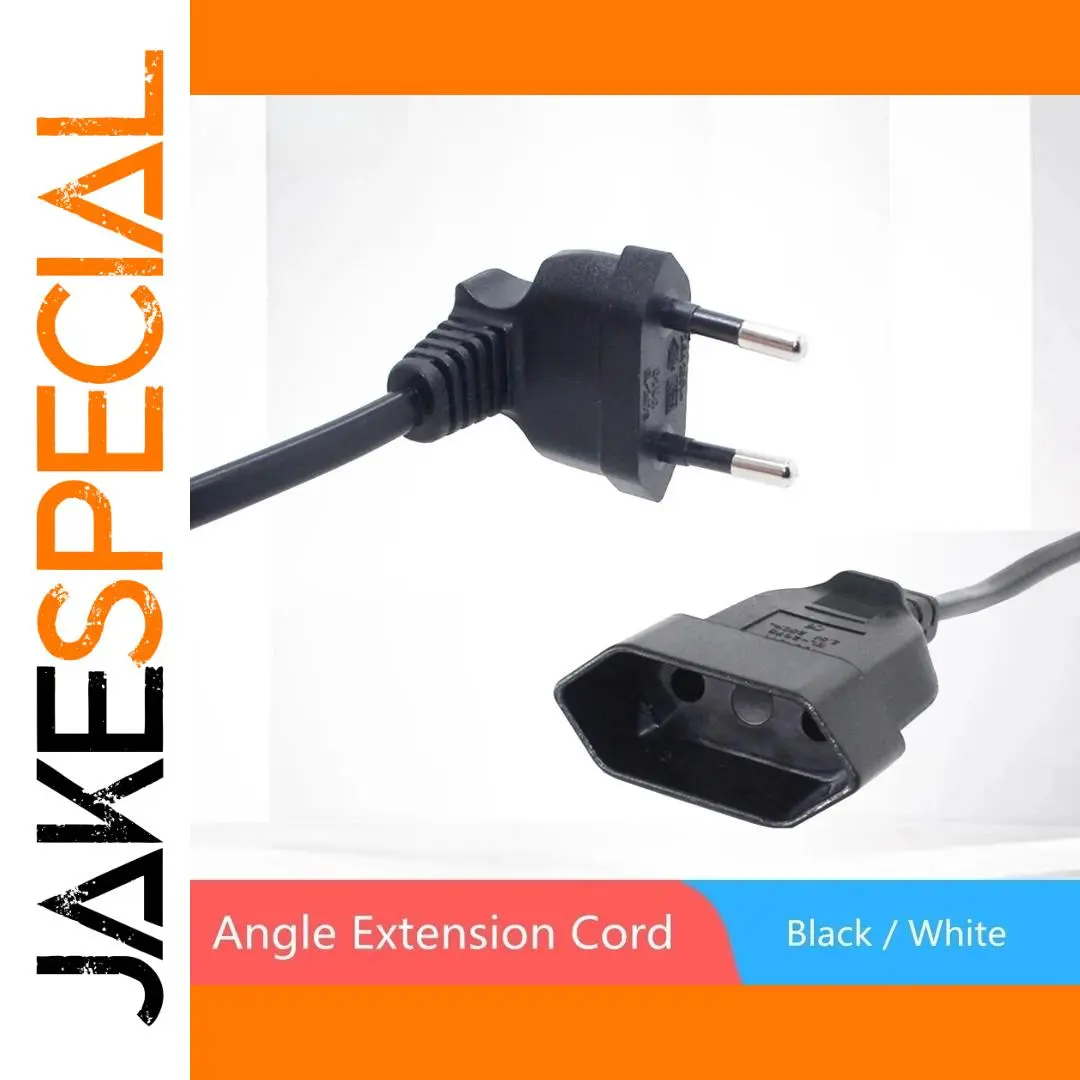 Angled Power Extension Cable 0.3m-1.8m 1 Angled Power Extension Cable 0.3m-1.8m