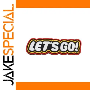 Let's Go PVC Luminous Patch 2.5x8cm