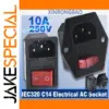 IEC320 C14 Power Socket with LED Indicator