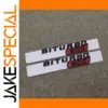 BITURBO 800 Emblem for Mercedes-Benz G Class