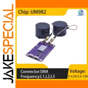 Four-arm Spiral GNSS Antenna for RTK UAVs