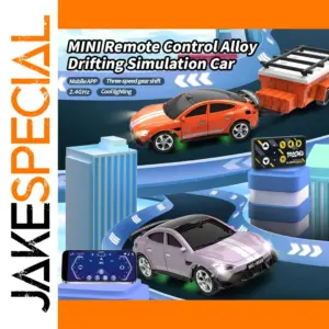 Mini 1:64 Scale Drift Racing Car with LEDs