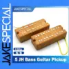 Vintage 5-String Bass Pickup Set with Ceramic Magnets