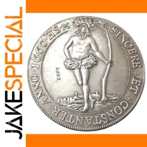 1660 German Thaler Replica Coin