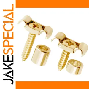 Vintage Butterfly Guitar String Retainers Set