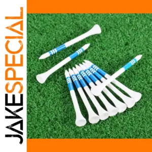 Elegant Wooden Golf Tees Set of 50