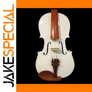 White Electric Viola 15/16-inch for Musicians