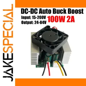 100W Adjustable DC-DC Buck-Boost Converter
