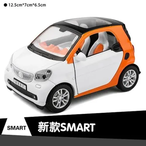 1:32 Scale Smart Alloy Car Model 10 1:32 Scale Smart Alloy Car Model - Image 10