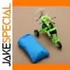 Vibrant Green RC Paraglider with 98cm Wingspan