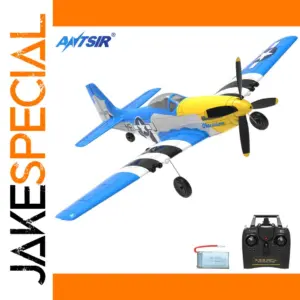 P51 Mustang RC Airplane 400mm Wingspan 4CH