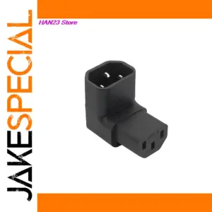 Black 10A 250V IEC Connector with USB Ports