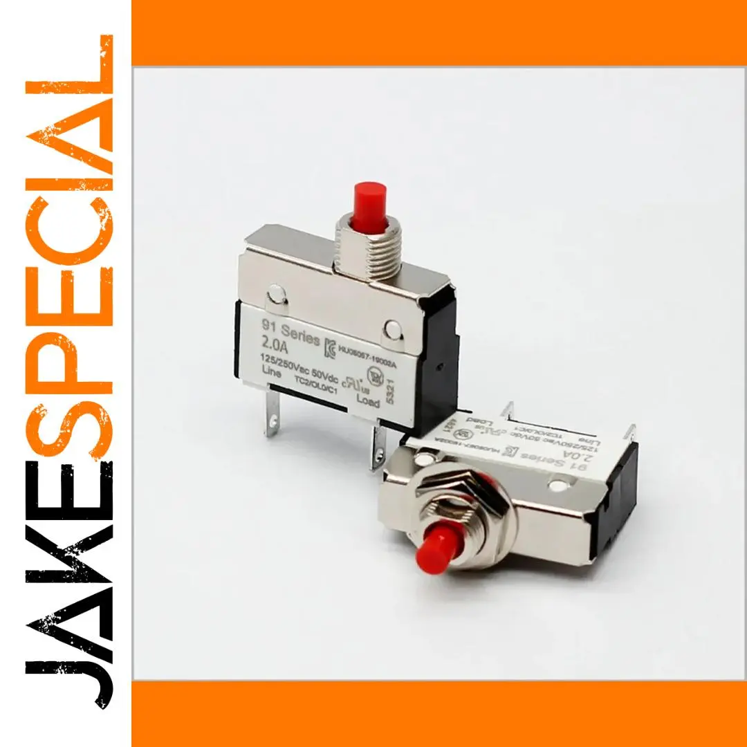 High-Current Thermal Circuit Breaker 0.5A-20A 1 High-Current Thermal Circuit Breaker 0.5A-20A