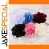 Oversized Satin Flower Brooch in Four Colors