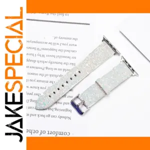 Glitter Leather Band for Apple Watch 38-49mm