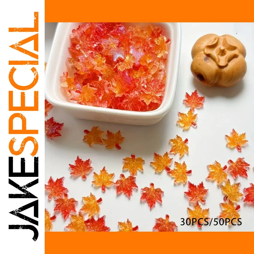 Vivid Resin Maple Leaves for Crafts 1 Vivid Resin Maple Leaves for Crafts