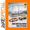 1:64 Scale Modern Gas Station Miniature Set