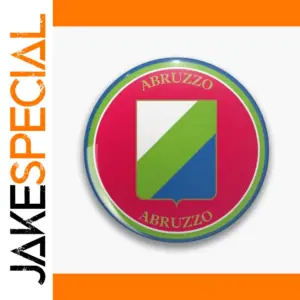 Vibrant Abruzzo Regional Lapel Pin