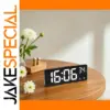 Modern Digital Alarm Clock with LED Display