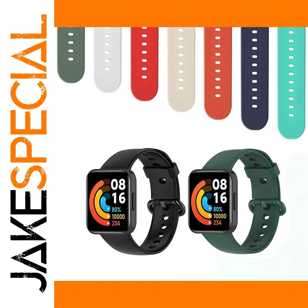 Vibrant Silicone Strap for Redmi Watch Lite 2 1 Vibrant Silicone Strap for Redmi Watch Lite 2