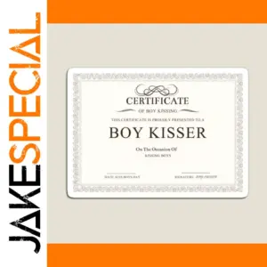 Personalized Certificate Magnet for Fridge