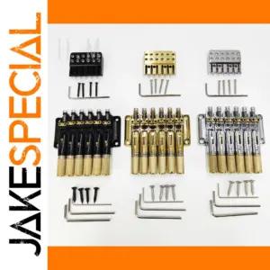 Premium Headless Electric Guitar Bridge Set in Zinc Alloy