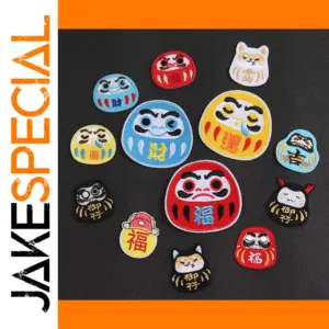 Cartoon Cute Wealth Lucky Doll Iron-On Patch