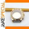 Stainless Steel Gold-Tone Watch Case 40mm