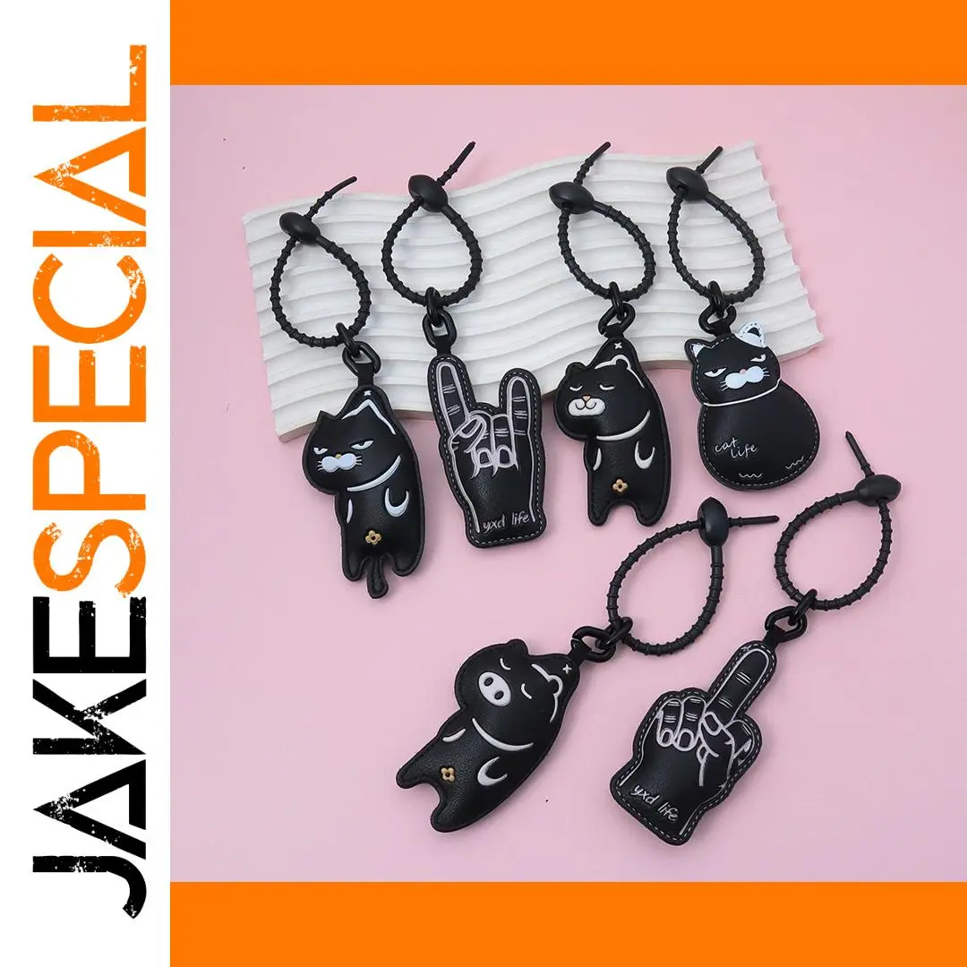 Playful Animal Keychain in Vibrant Colors 1 Playful Animal Keychain in Vibrant Colors