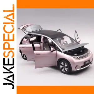 Pink BYD Dolphin 1:18 Diecast Car Model
