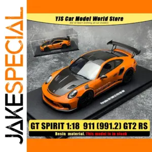 Vibrant Orange Porsche 911 (991.2) GT3 RS Model
