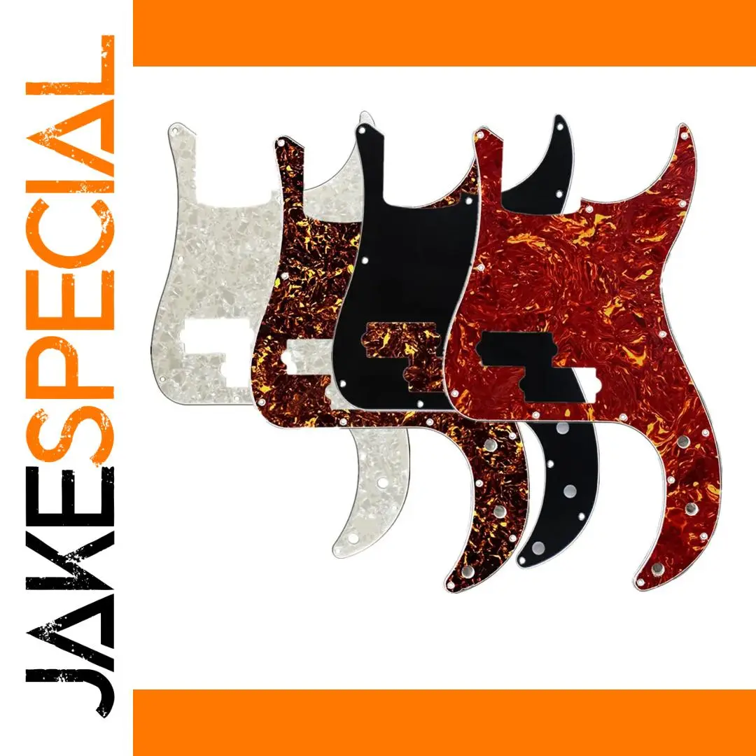 13-Hole PB Bass Pickguard in Vibrant Colors 1 13-Hole PB Bass Pickguard in Vibrant Colors