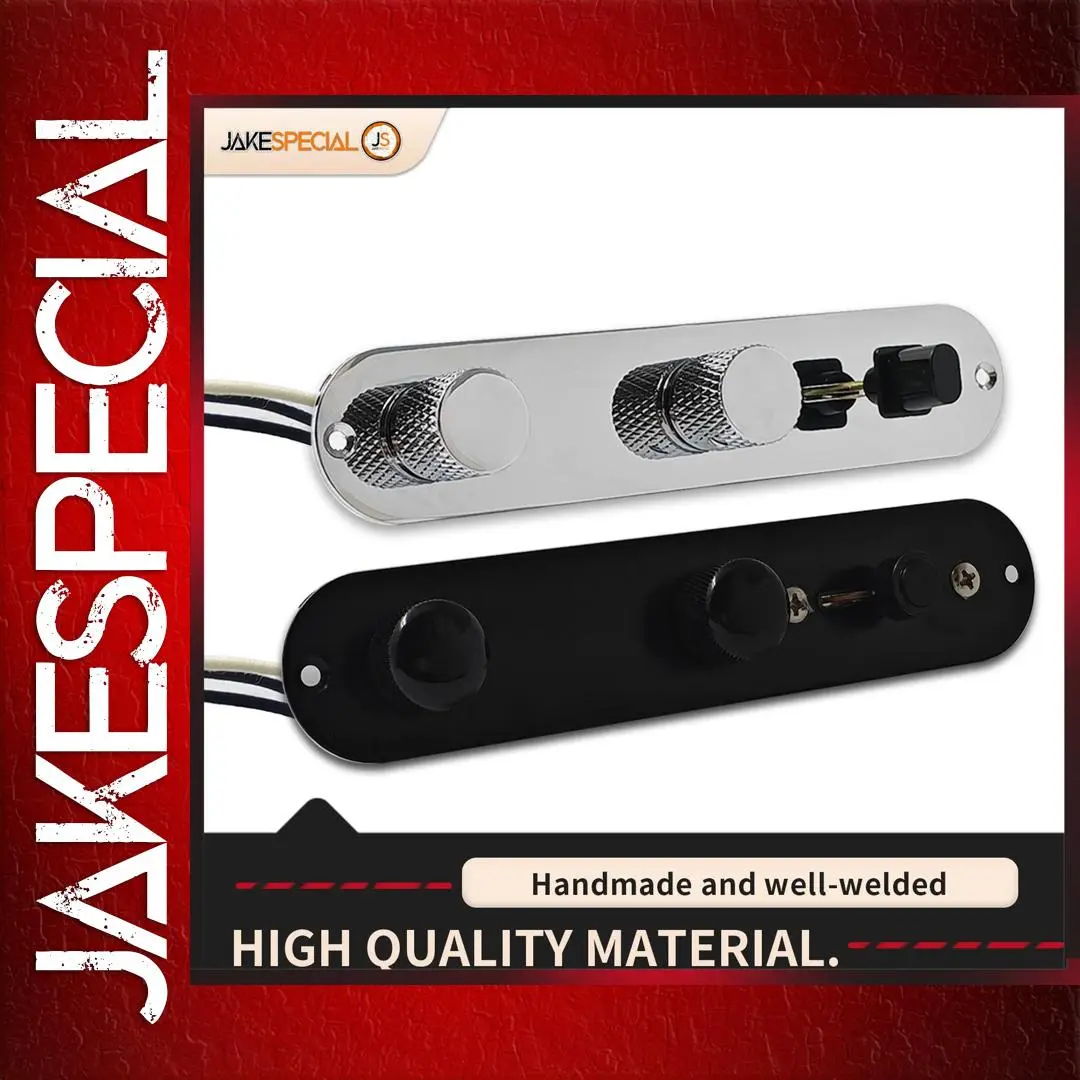 Premium Fully Loaded Guitar Control Plate for Telecasters 1 Premium Fully Loaded Guitar Control Plate for Telecasters