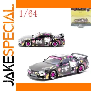 Vibrant Nissan Silvia S14 1:64 Diecast Model